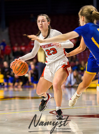 Centennial vs STMA Girls Basketball - State Tournament 212