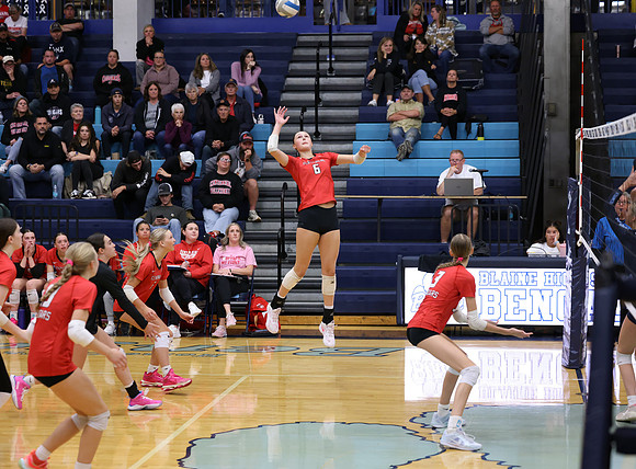 Centennial vs Blaine Girls Varsity Volleyball 191