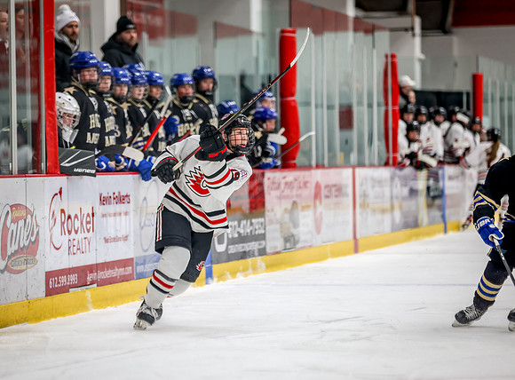 Centennial vs Holy Angels Varsity Hockey 45