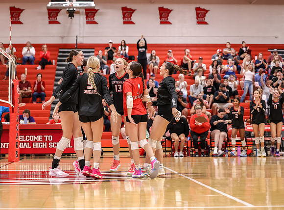Centennial vs Coon Rapids Girls Varsity Volleyball 165