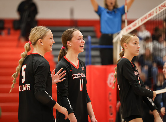 Centennial vs Blaine Girls Varsity Volleyball 127