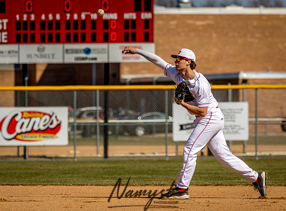 Centennial vs Rogers Varsity Baseball 018