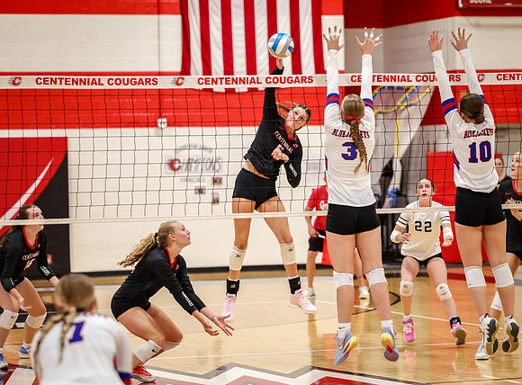 2833 Centennial vs Cambridge-Isanti Girls Varsity Volleyball