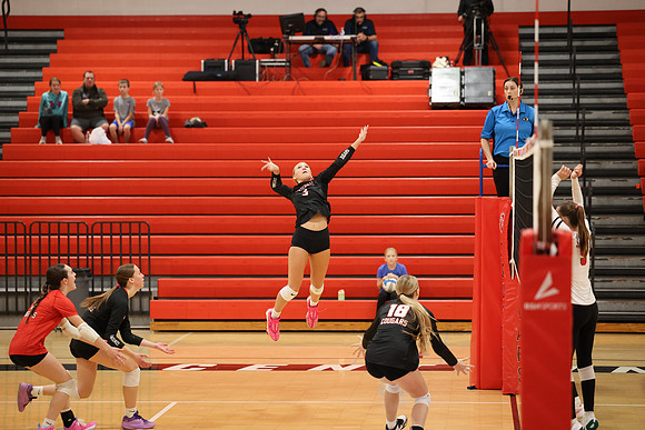 Centennial vs Coon Rapids Girls Varsity Volleyball 180