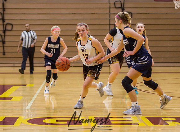 Forest Lake Girls 7 Maroon Basketball 156