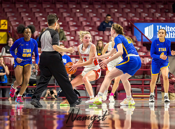 Centennial vs STMA Girls Basketball - State Tournament 274