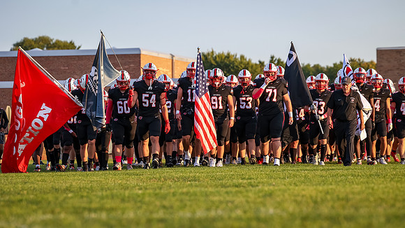 Centennial vs Maple Gove Varsity Football 70