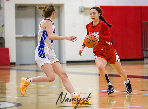 Centennial vs Spring Lake Park Girls Varsity Basketball 085