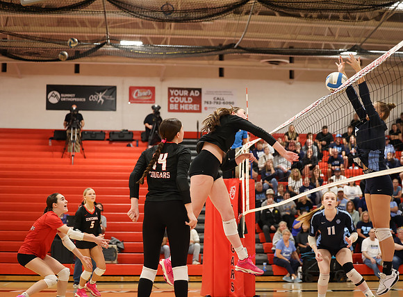 Centennial vs Blaine Girls Varsity Volleyball 148