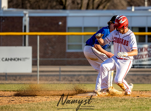 Centennial vs Rogers Varsity Baseball 279