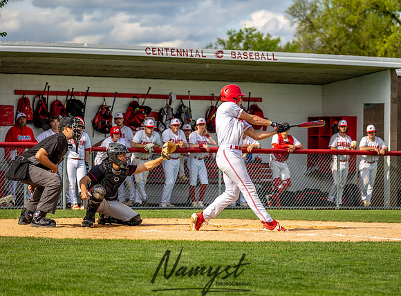 Centennial vs Duluth East Varsity Baseball 284
