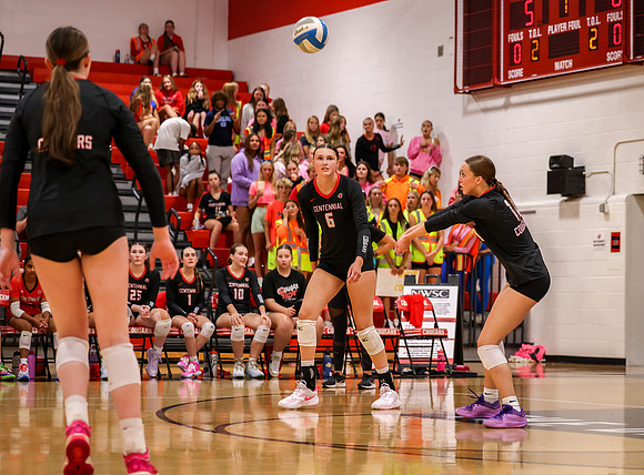 Centennial vs Duluth East Varsity Volleyball 38