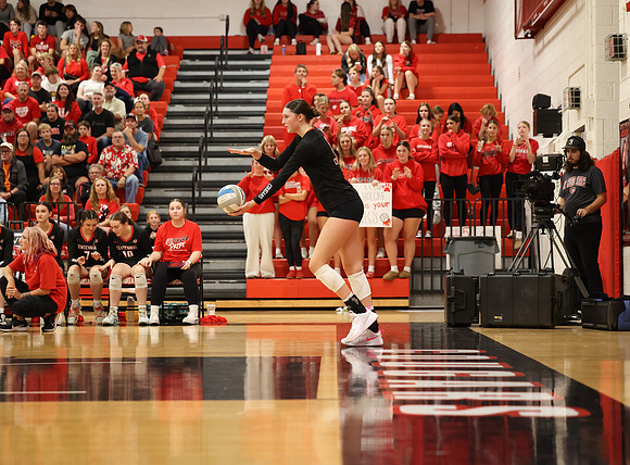 Centennial vs Blaine Girls Varsity Volleyball 189