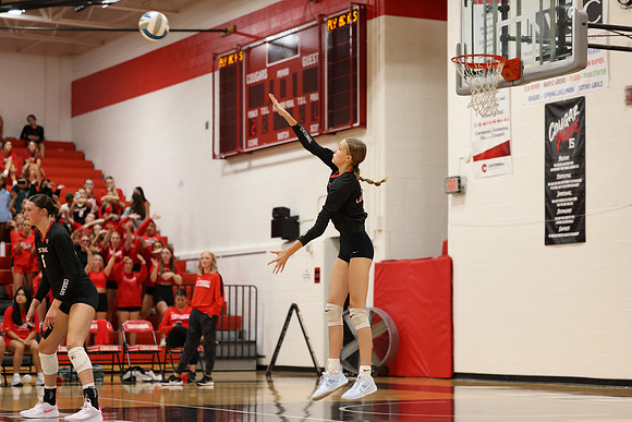 Centennial vs Cambridge-Isanti Girls Varsity Volleyball 125