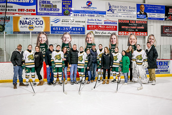 Chisago vs River Lake Stars Varsity Hoc 55