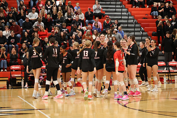 Centennial vs Coon Rapids Girls Varsity Volleyball 131