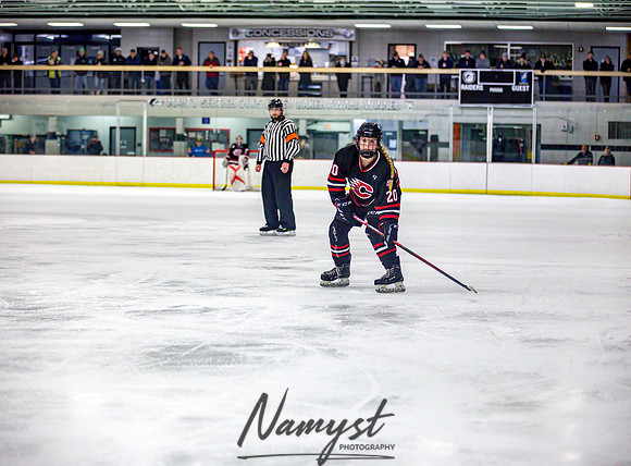 Centennial-Spring Lake Park vs Rogers Girls Varsity Hockey 324