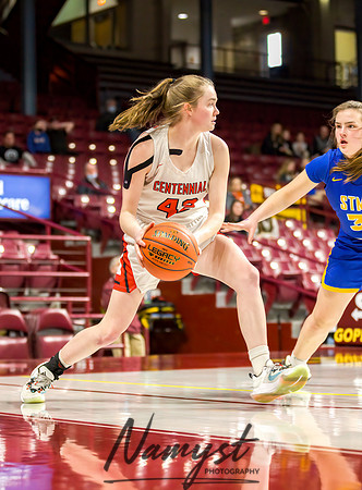 Centennial vs STMA Girls Basketball - State Tournament 013