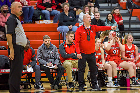 Centennial vs Maple Grove Girls Varsity Basketball 088