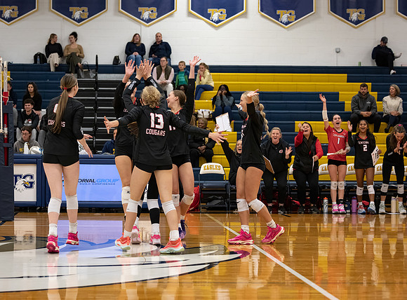 Centennial vs Totino-Grace Girls Varsity Volleyball 92