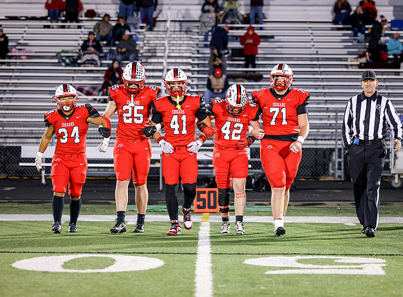 Centennial vs Rochester Mayo Varsity Football 48