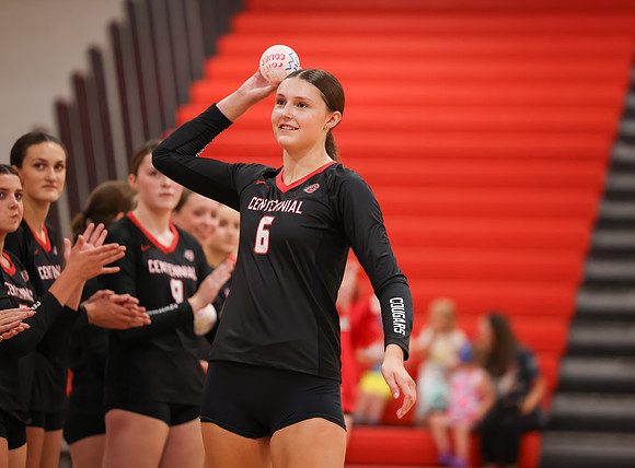 Centennial vs Osseo Girls Varsity Volleyball 24
