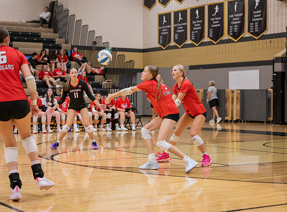 Centennial vs Andover Girls Varsity Volleyball 100