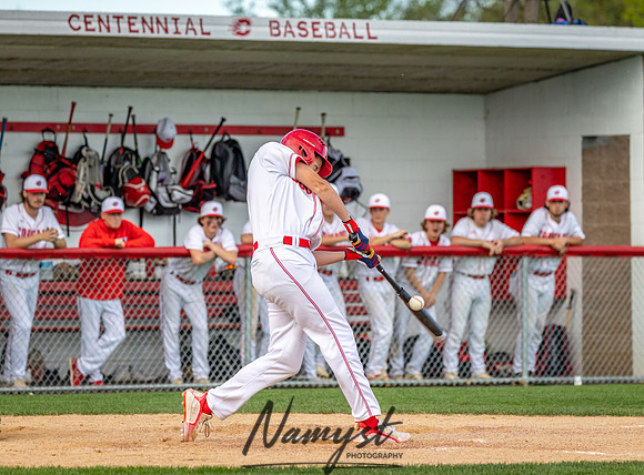 Centennial vs Blaine Varsity Baseball 250