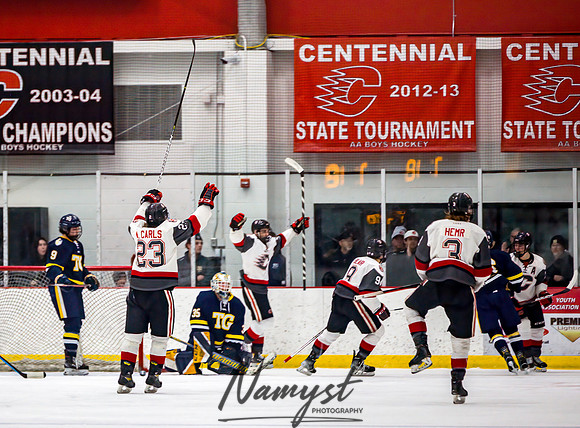 Centennial vs Totino-Grace Varsity Hockey 132