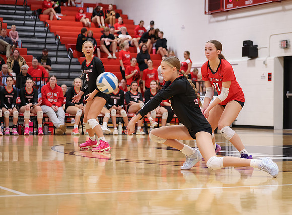 Centennial vs Hopkins Girls Varsity Volleyball 77