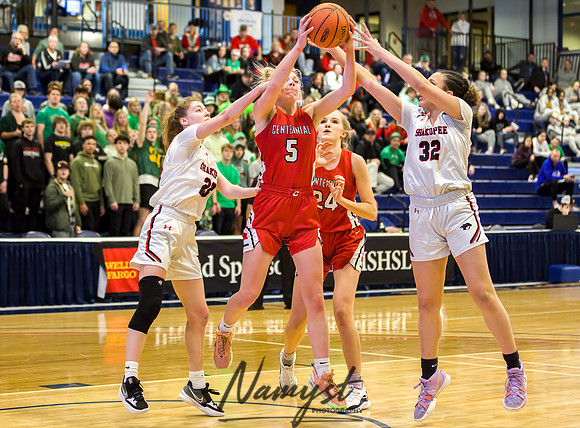 Centennial vs Shakopee Girls Basketball - State Tournament 033