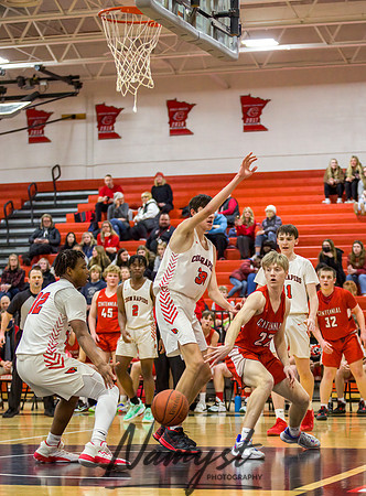 Centennial vs Coon Rapids Boys Varsity Basketball 052