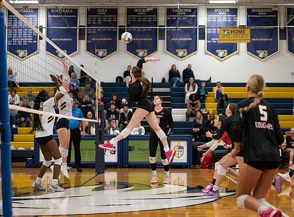 Centennial vs Totino-Grace Girls Varsity Volleyball 47