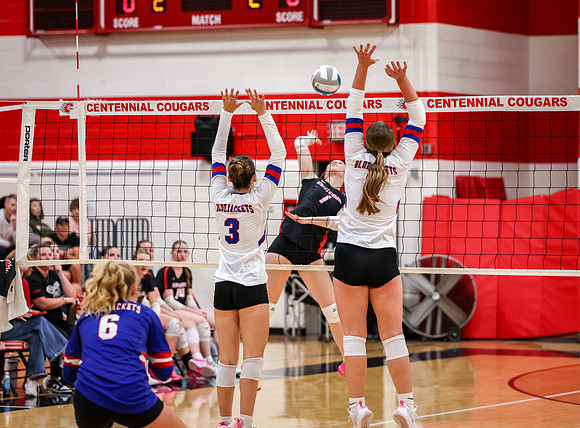 1489 Centennial vs Cambridge-Isanti Girls JV Volleyball