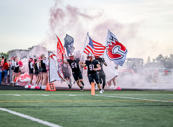 Centennial vs Maple Gove Varsity Football 81