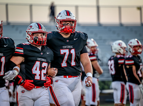 Centennial vs Champlin Varsity Football 26