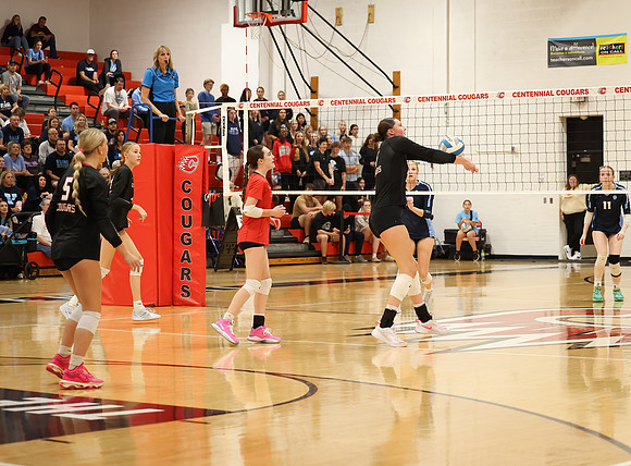 Centennial vs Blaine Girls Varsity Volleyball 185