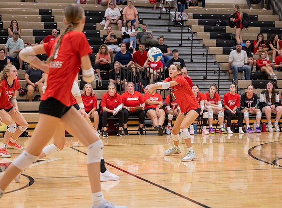 Centennial vs Andover Girls Varsity Volleyball 91