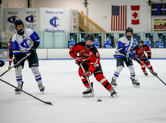 Centennial vs Cambridge Isanti Hockey 201
