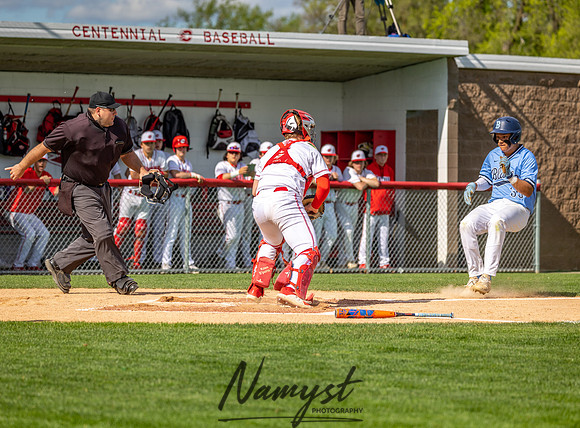 Centennial vs Blaine Varsity Baseball 055