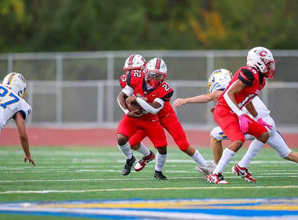 Centennial vs STMA JV Football 87