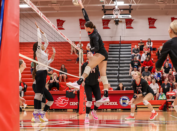 Centennial vs Coon Rapids Girls Varsity Volleyball 161