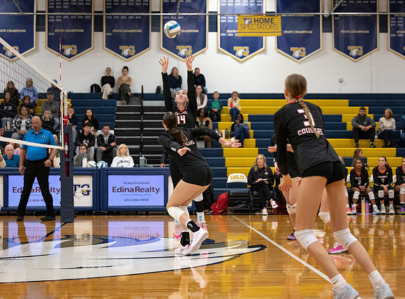 Centennial vs Totino-Grace Girls Varsity Volleyball 29