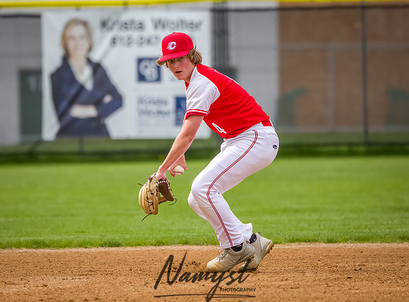 Centennial vs Mounds View Baseball 171