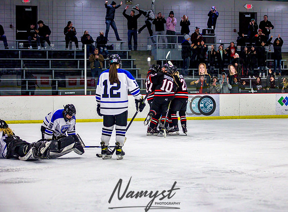 Centennial-Spring Lake Park vs Rogers Girls Varsity Hockey 437
