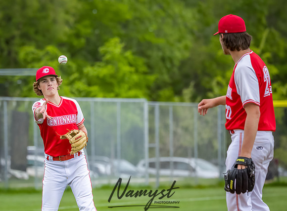 Centennial vs Mounds View Baseball 319
