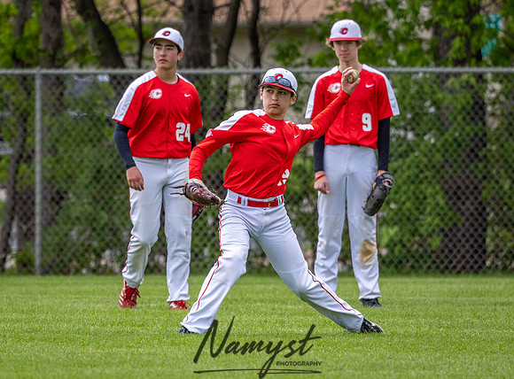 Centennial vs Washburn 9th Grade Baseball 063
