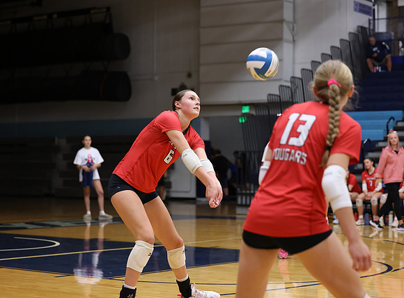 Centennial vs Blaine Girls Varsity Volleyball 61