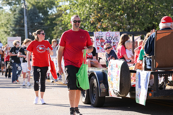 Centennial Homecoming Parade 88