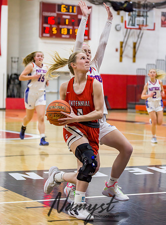 Centennial vs Spring Lake Park Girls Varsity Basketball 069